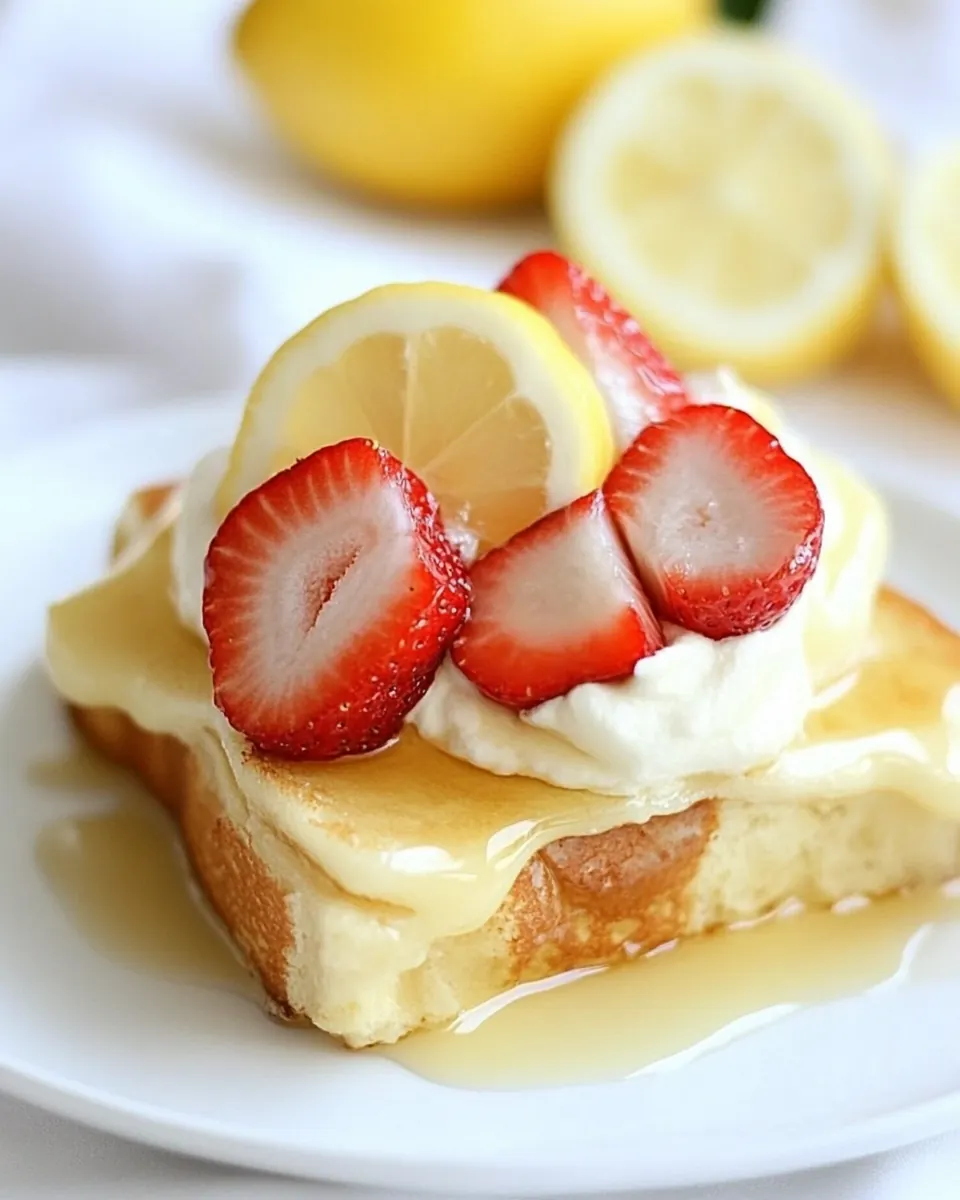 Lemon French Toast