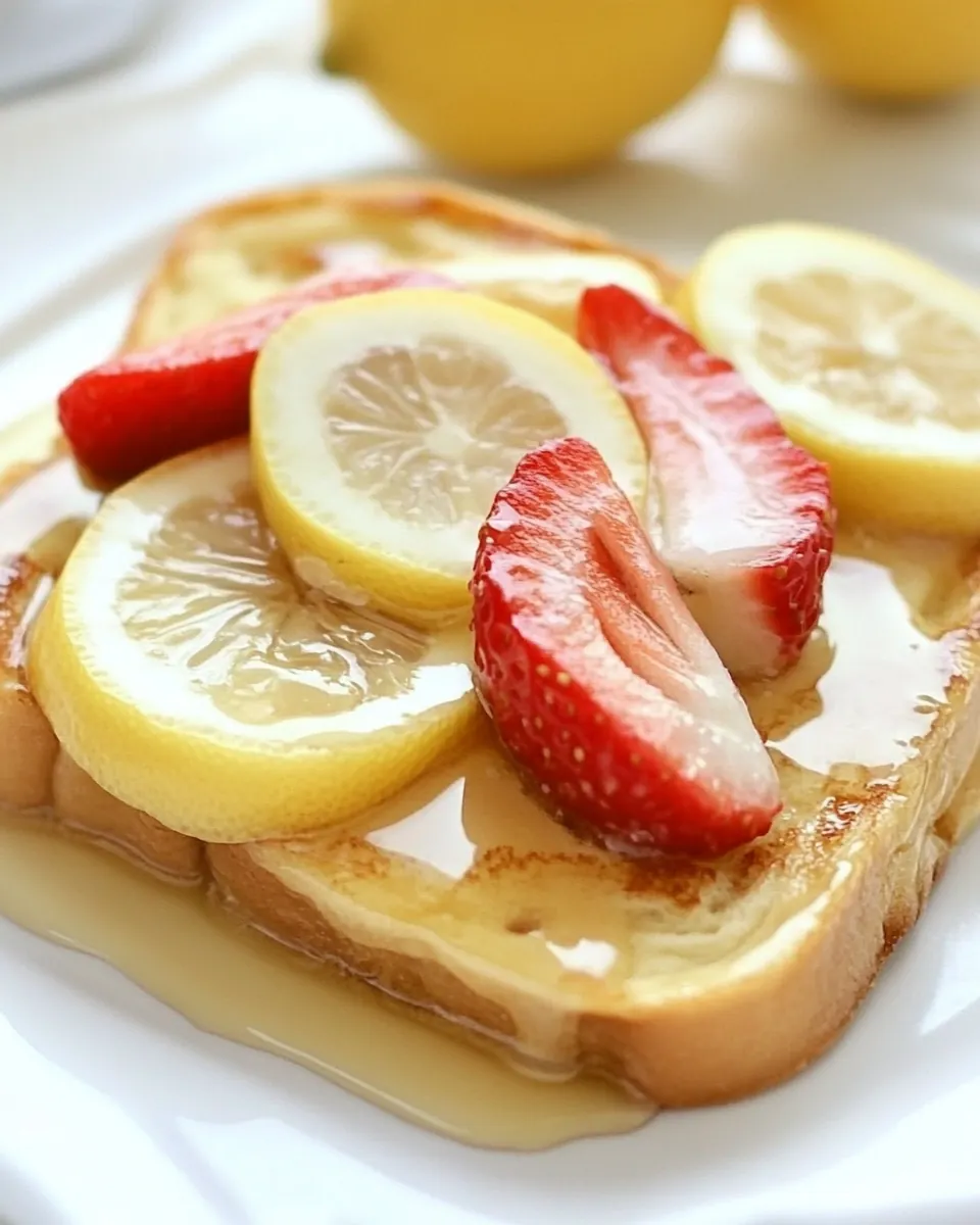 Lemon French Toast