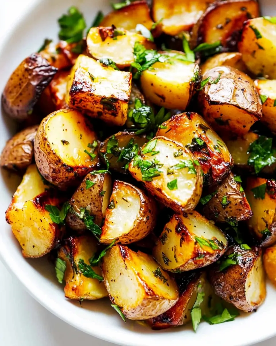 Lemon Herb Roasted Potatoes