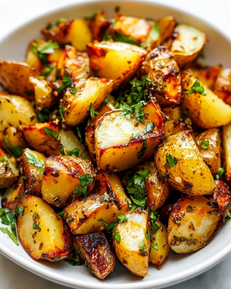 Lemon Herb Roasted Potatoes