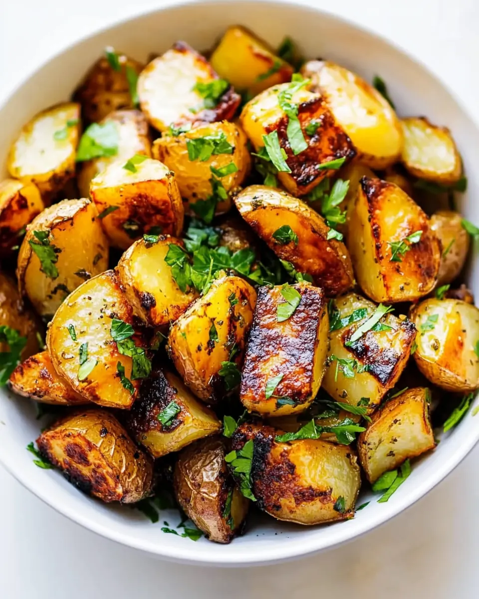 Lemon Herb Roasted Potatoes