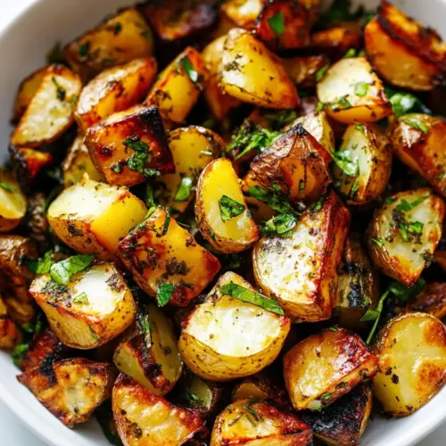 Lemon Herb Roasted Potatoes