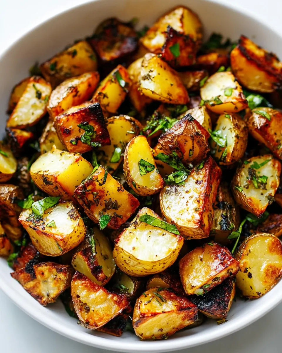 Lemon Herb Roasted Potatoes