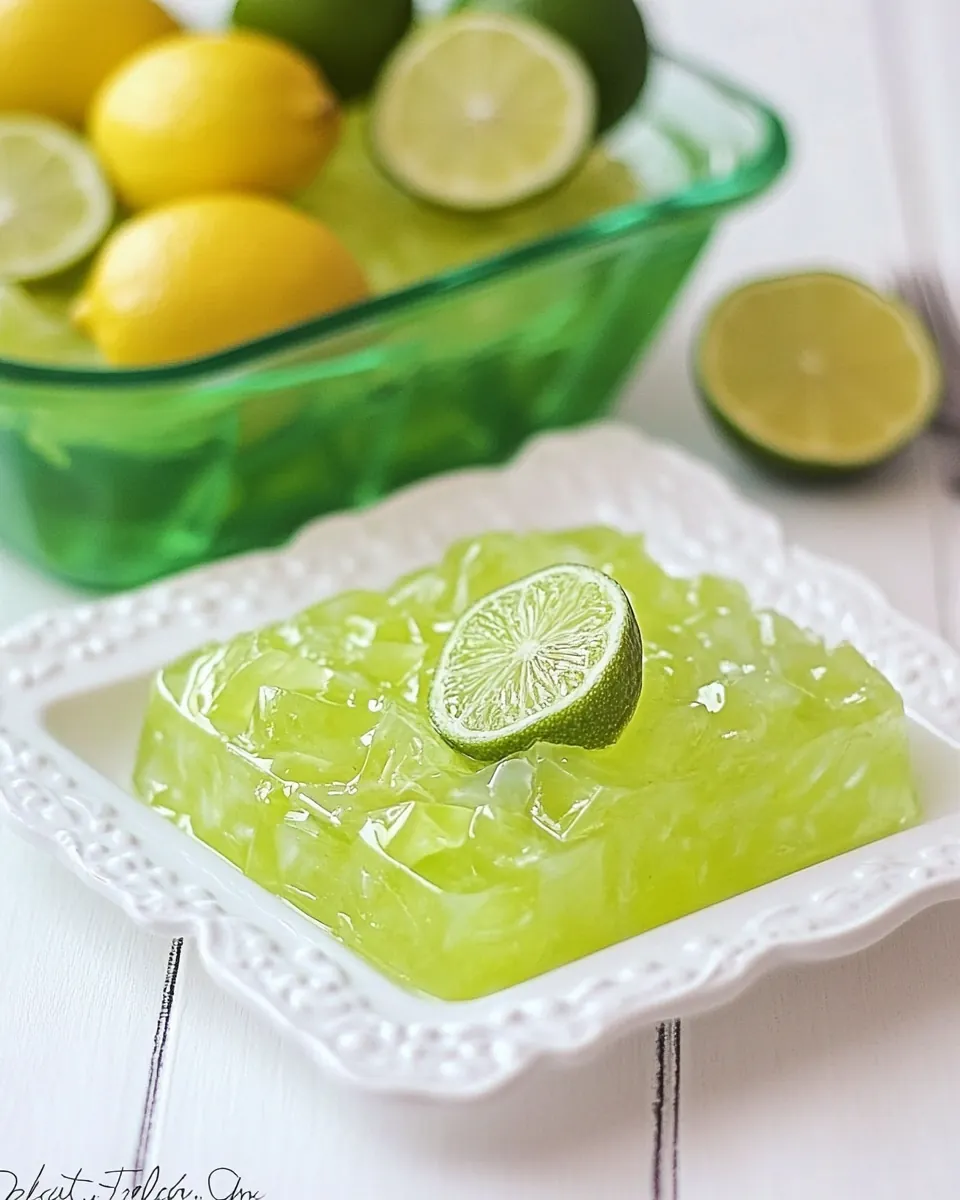Lemon Lime Jello Salad