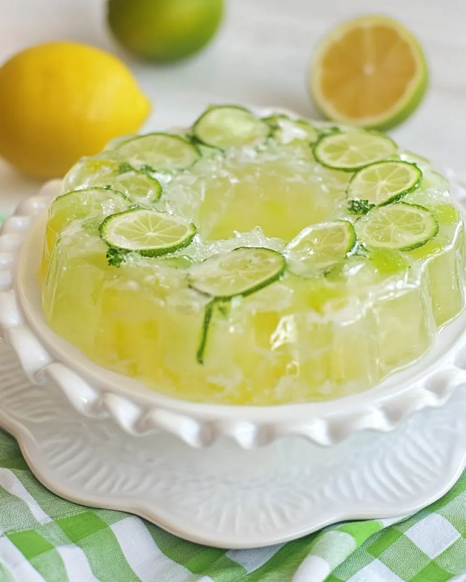 Lemon Lime Jello Salad