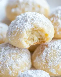 Lemon Meltaway Cookies