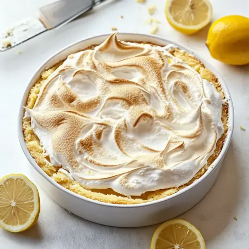 Lemon Meringue Butter Cake