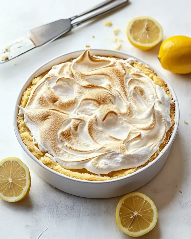 Lemon Meringue Butter Cake