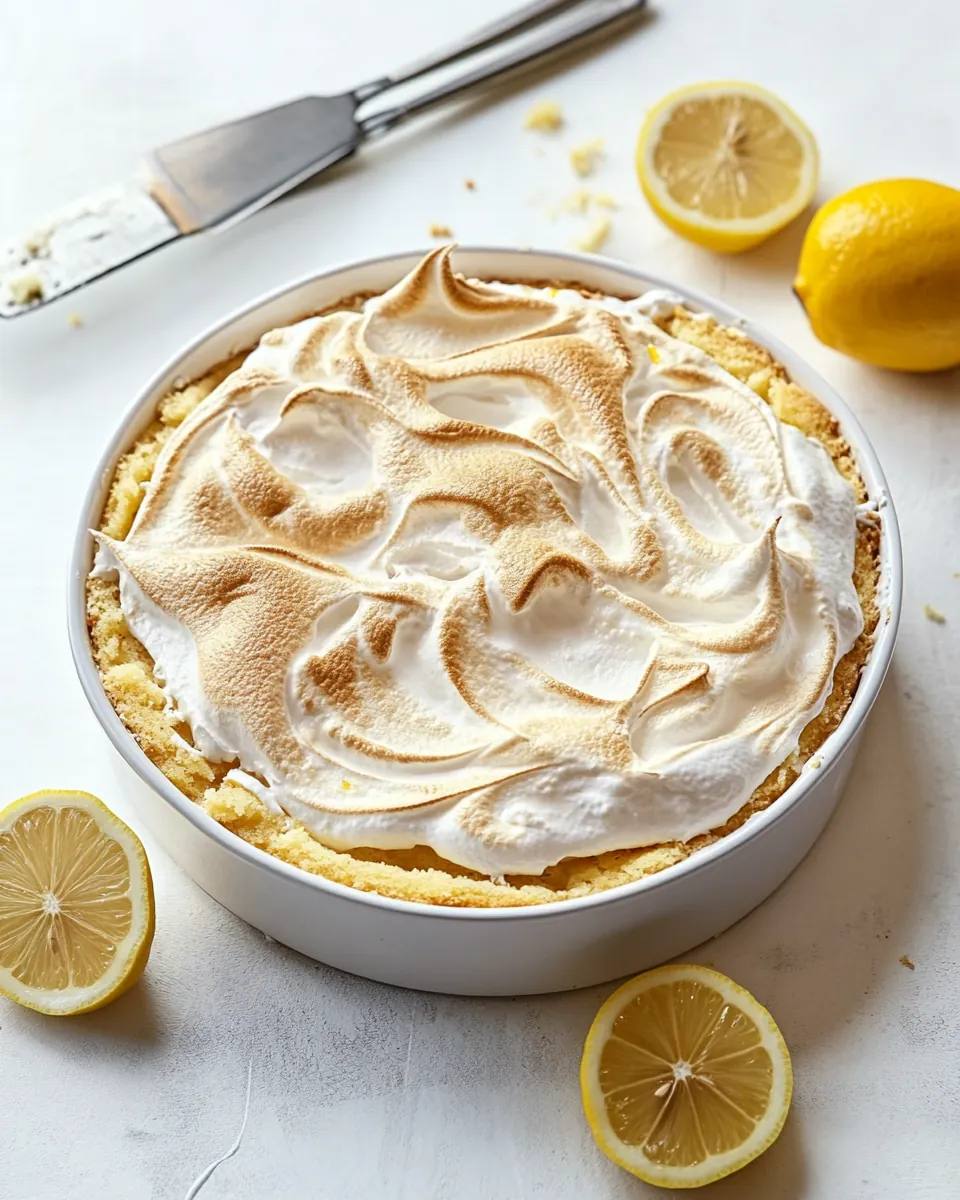 Lemon Meringue Butter Cake