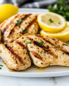 Lemon Pepper Grilled Chicken