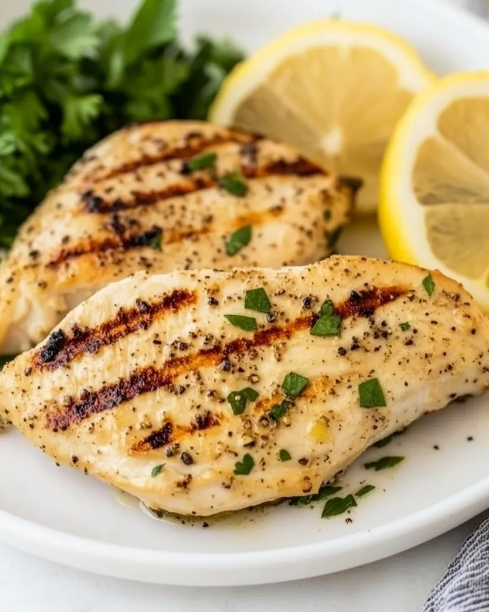 Lemon Pepper Grilled Chicken