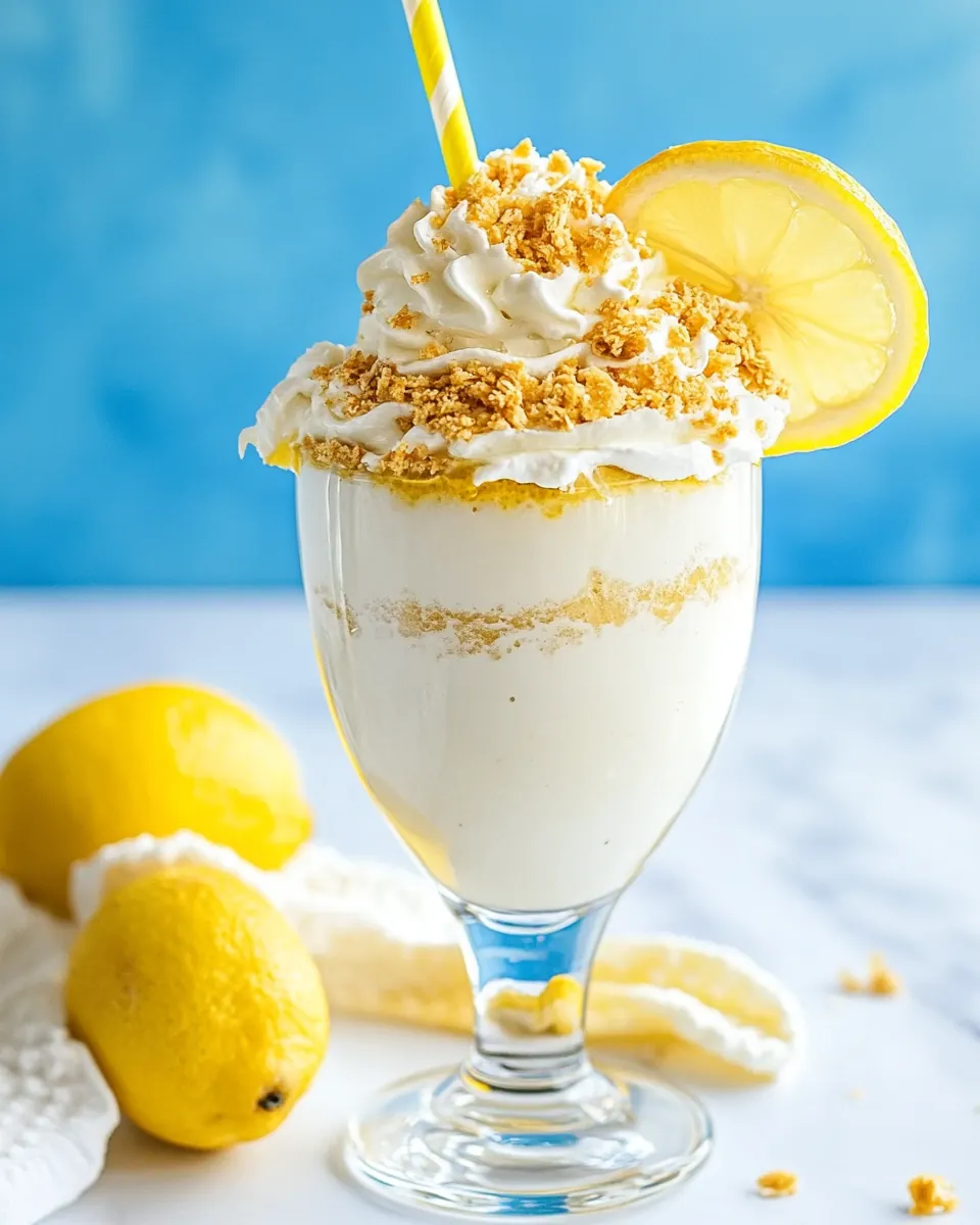 Lemon Pie Milkshake