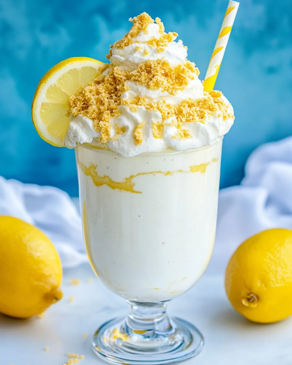 Lemon Pie Milkshake
