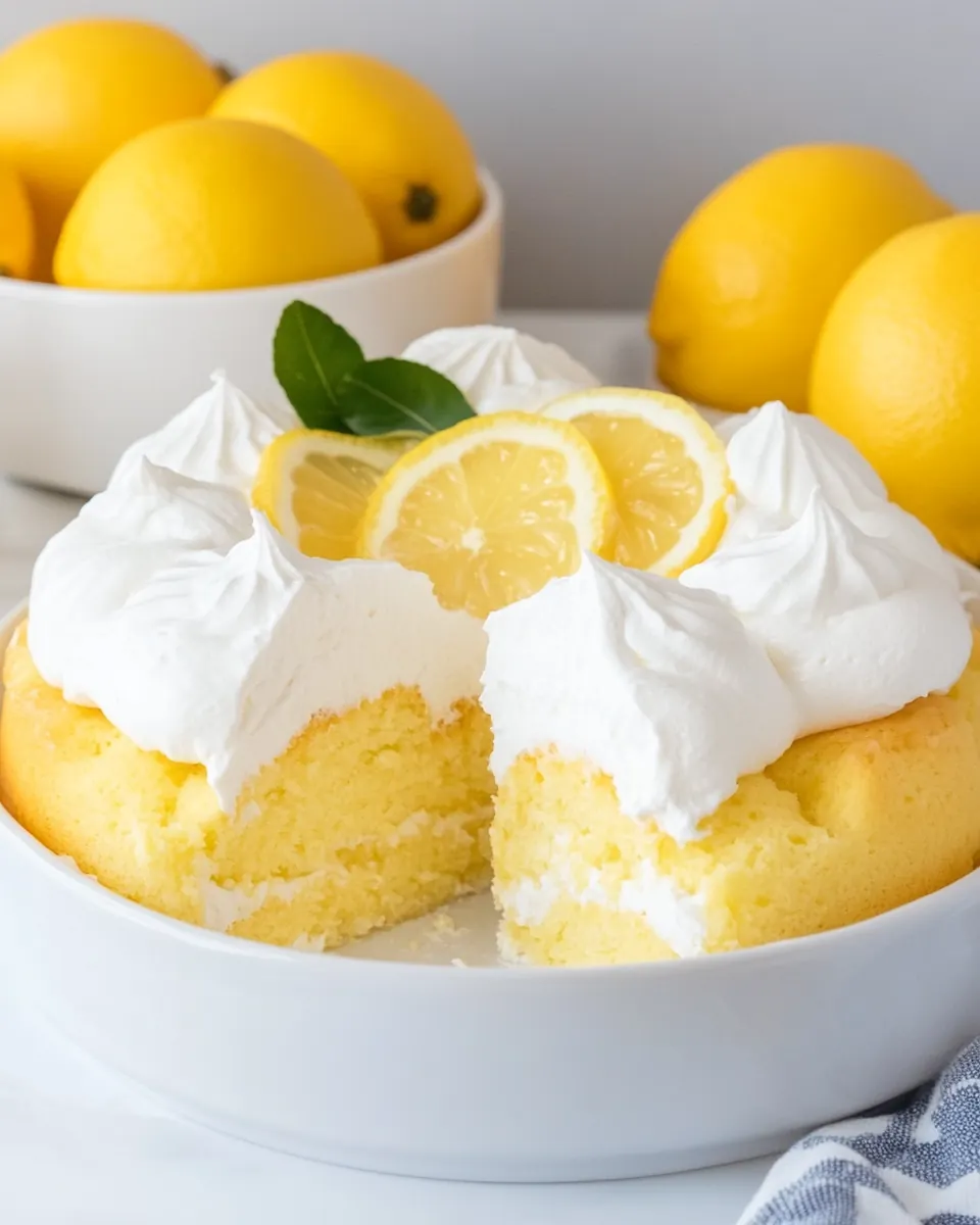Lemon Poke Cake