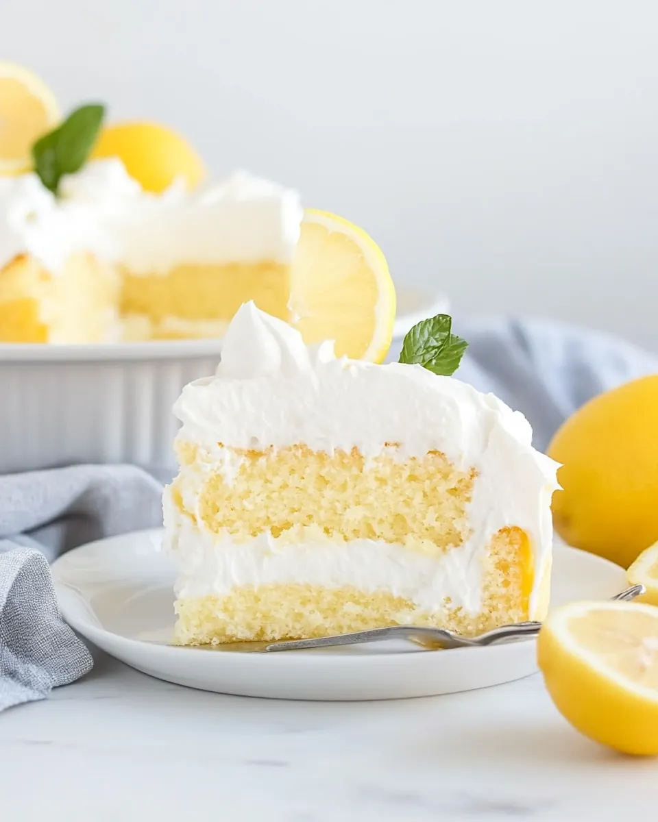 Lemon Poke Cake