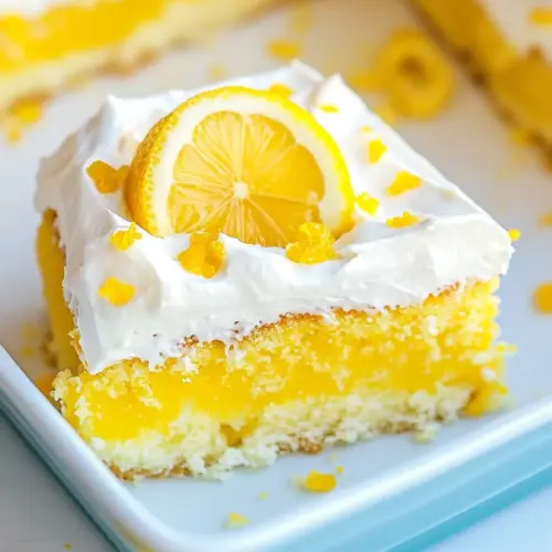 Lemon Poke Cake