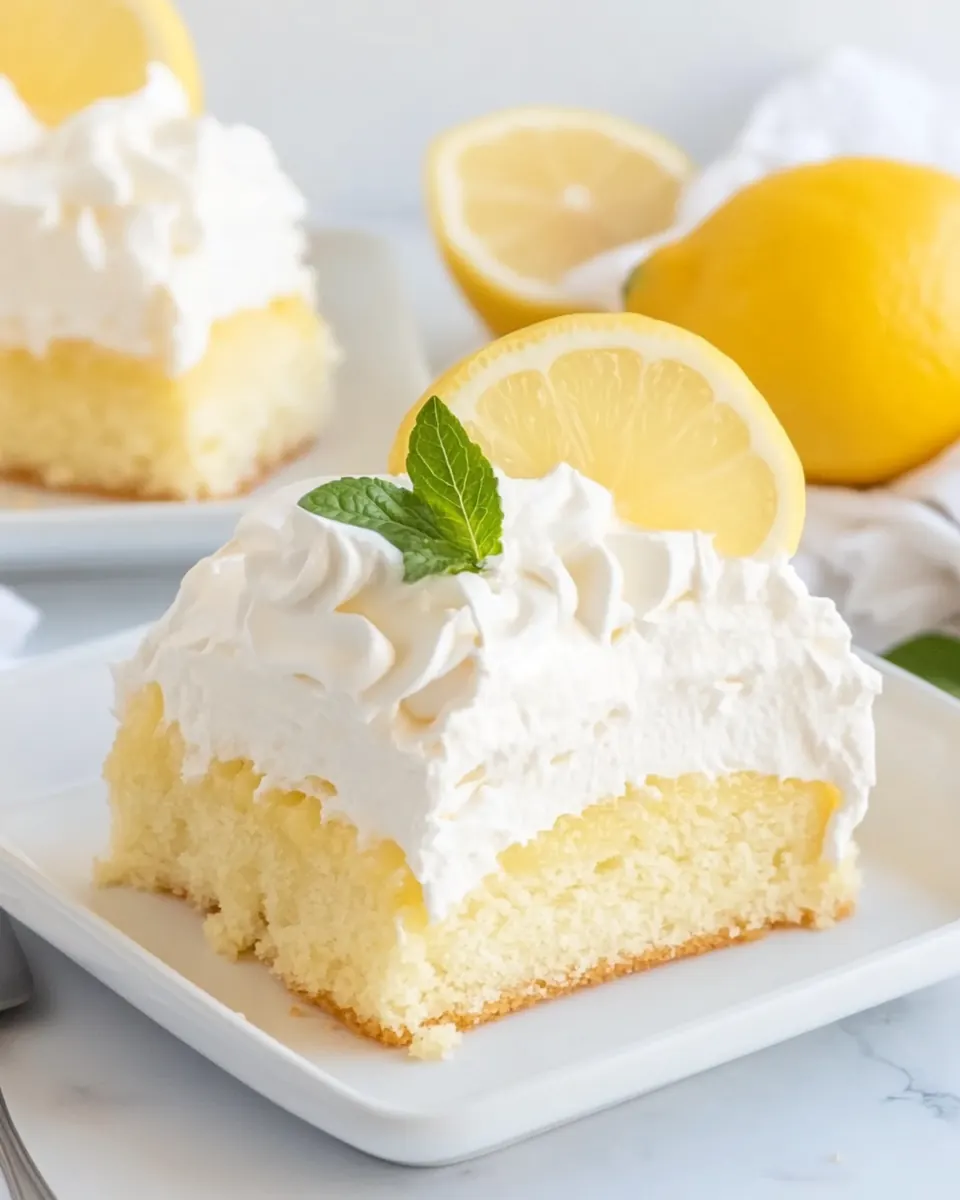 Lemon Poke Cake