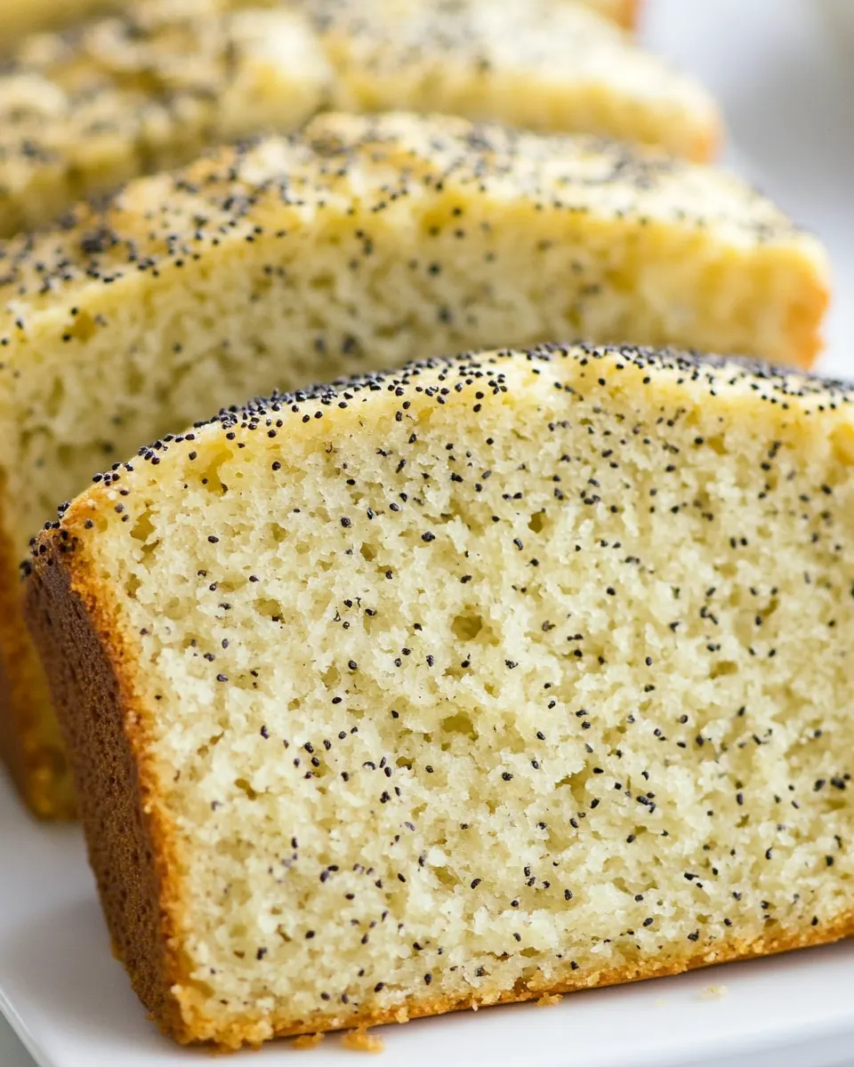 Lemon Poppy Seed Bread