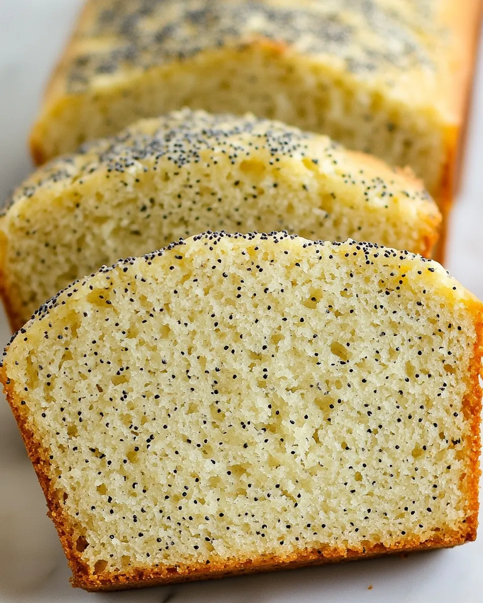 Lemon Poppy Seed Bread