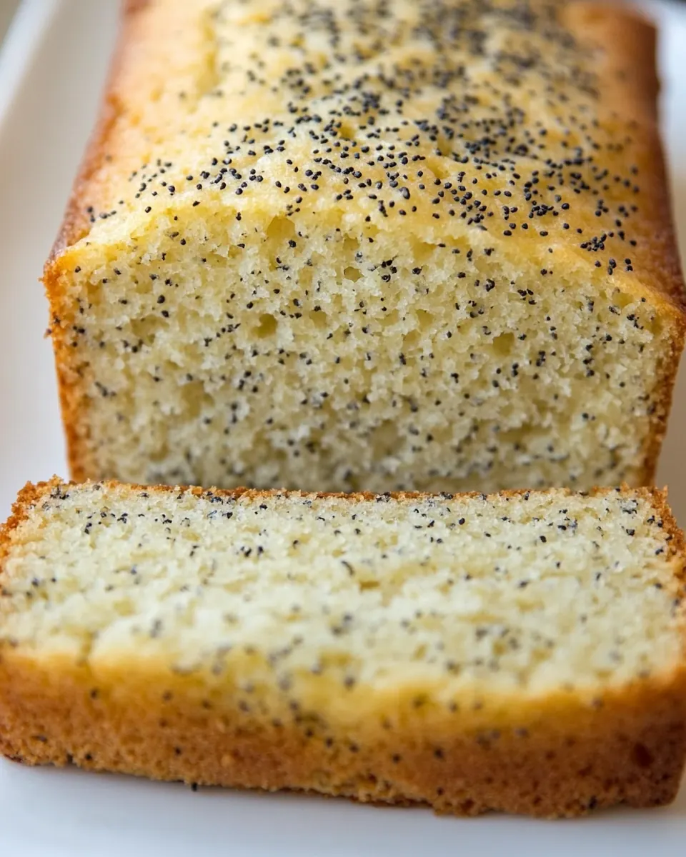 Lemon Poppy Seed Bread