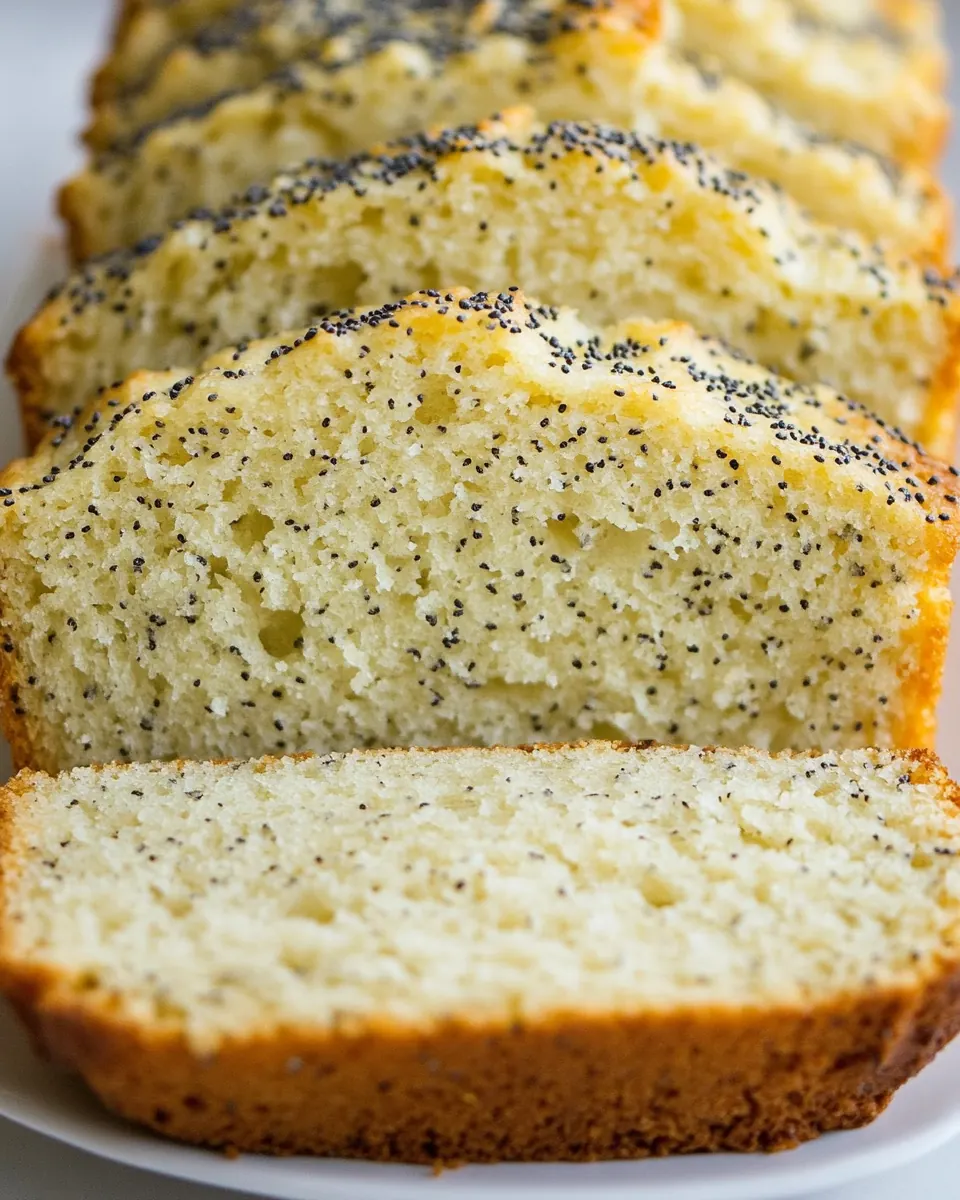 Lemon Poppy Seed Bread
