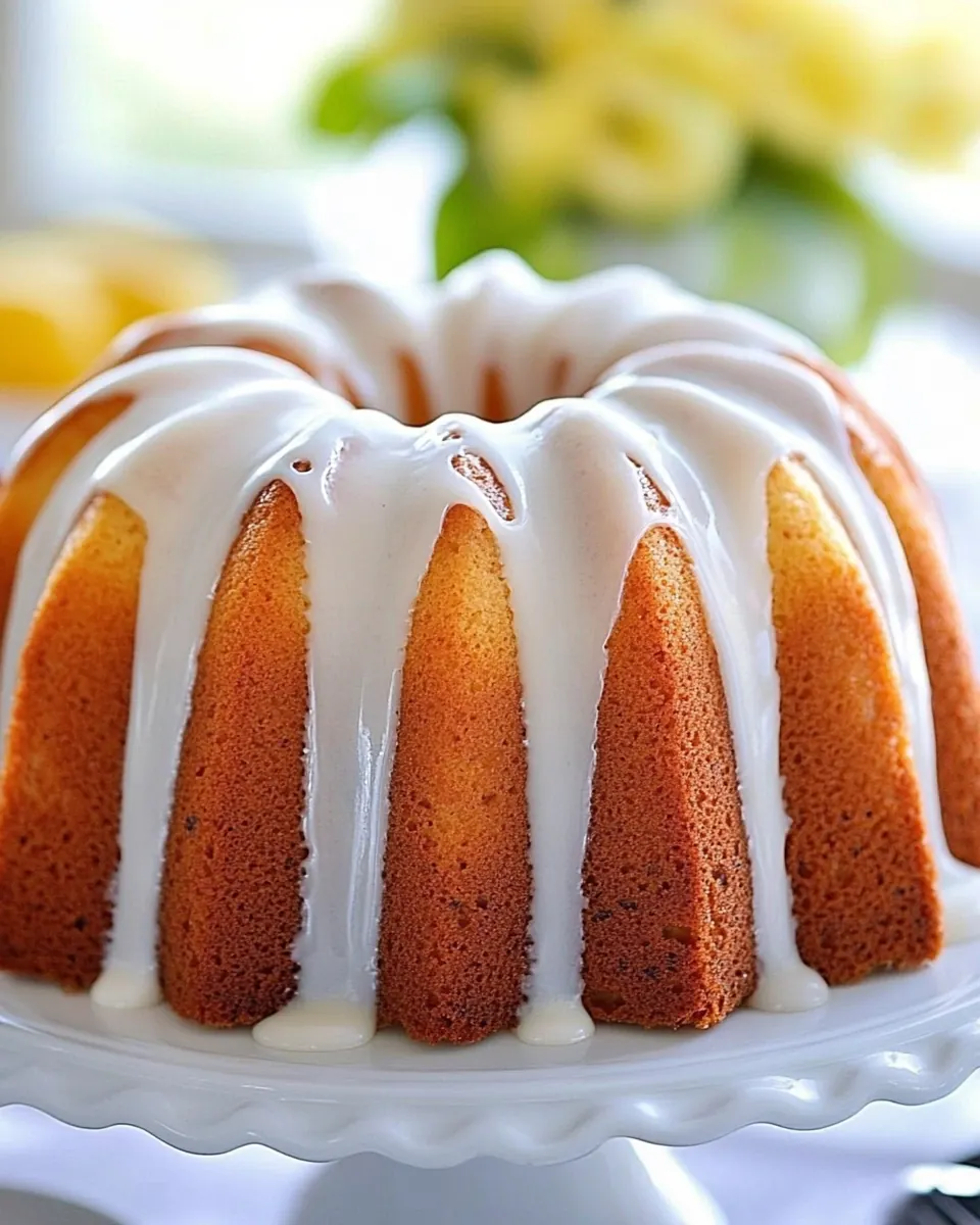 Lemon Poppy Seed Cake