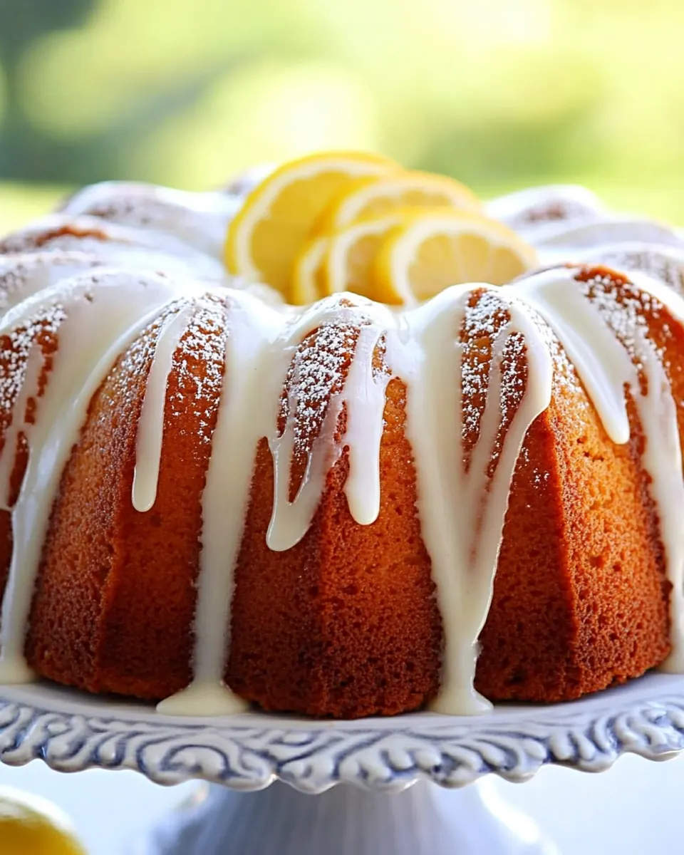 Lemon Poppy Seed Cake