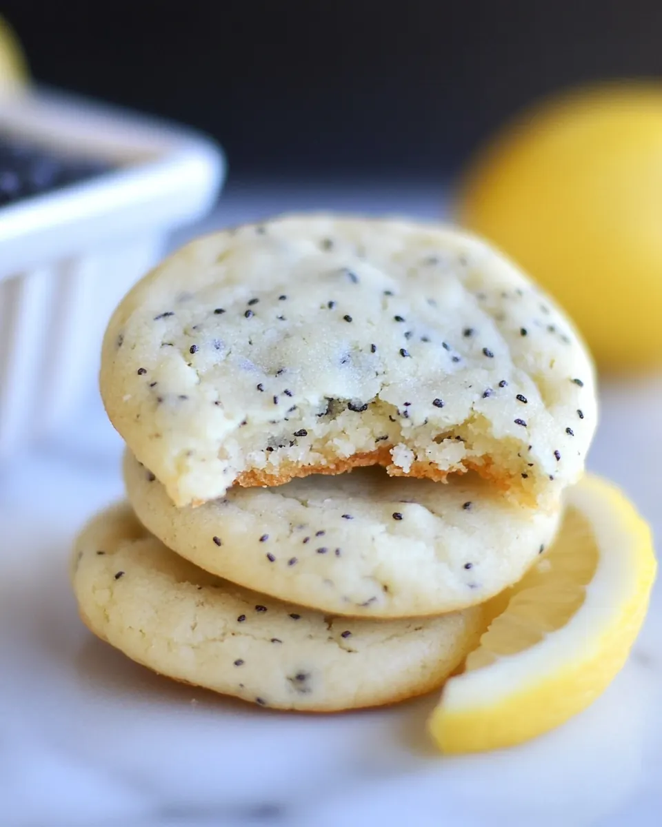 Lemon Poppy Seed Cookies