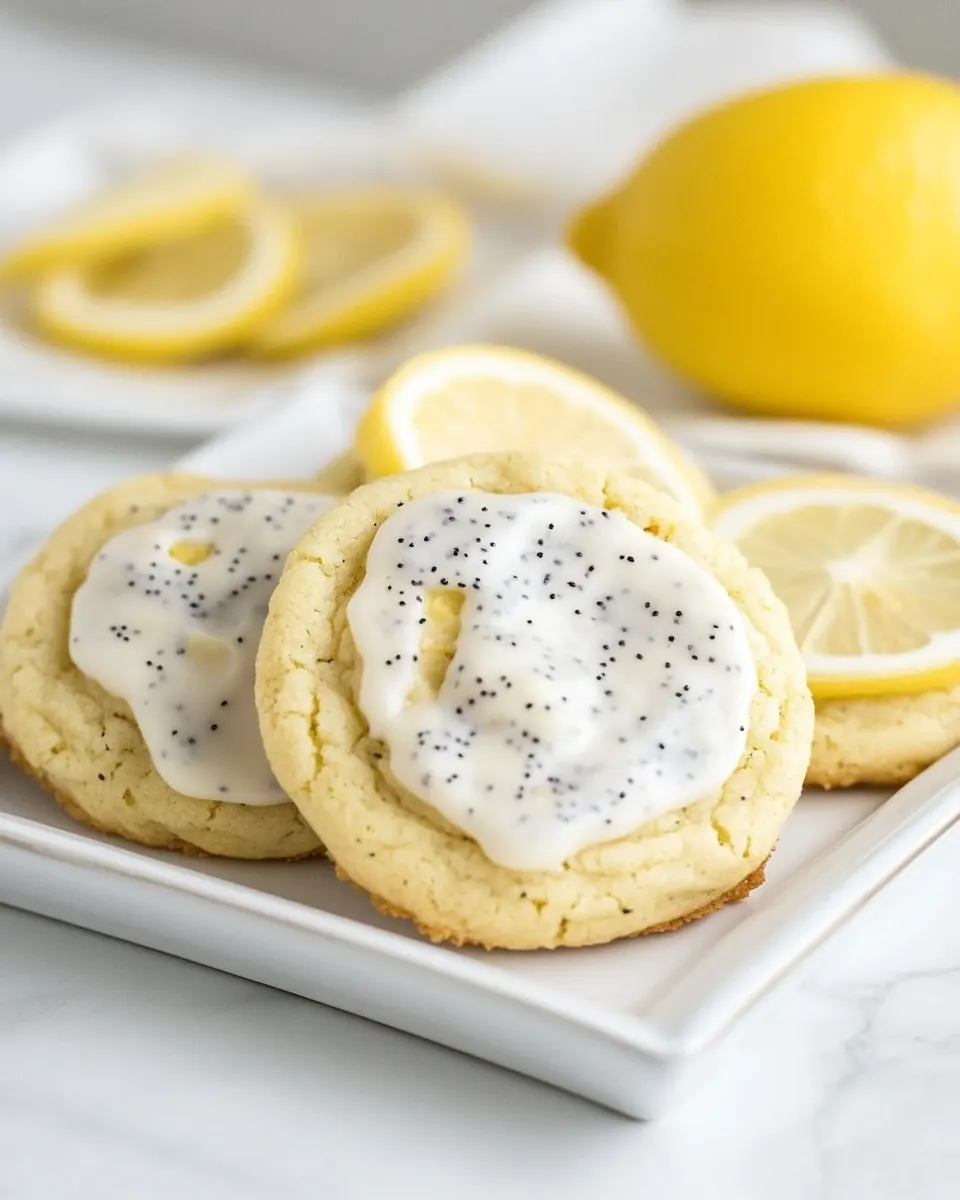 Lemon Poppy Seed Cookies
