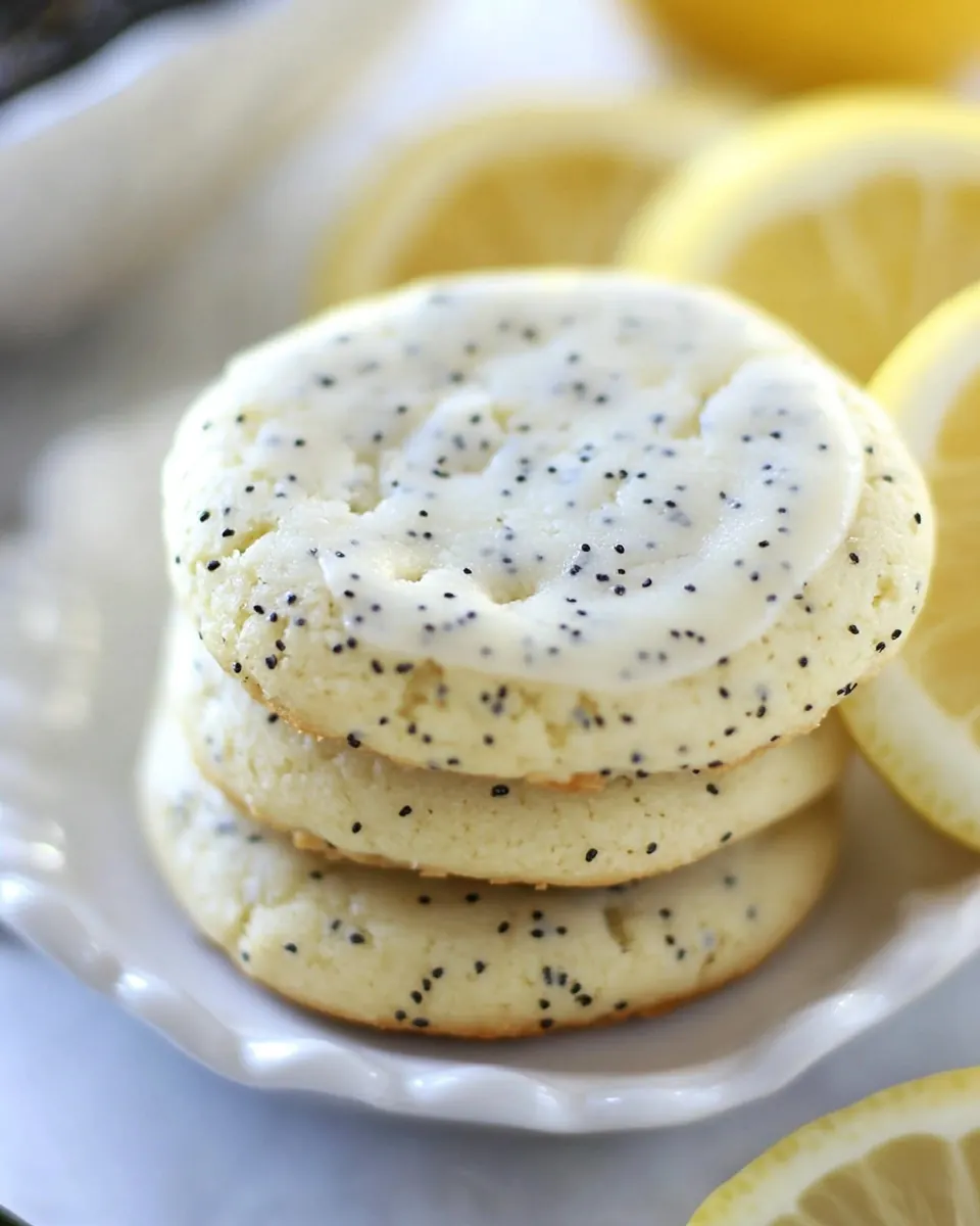 Lemon Poppy Seed Cookies