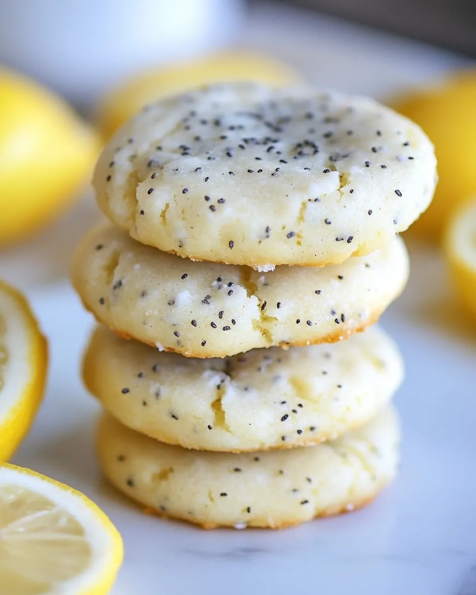 Lemon Poppy Seed Cookies