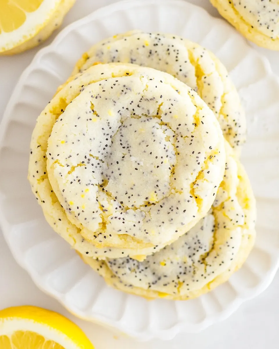 Lemon Poppy Seed Cookies