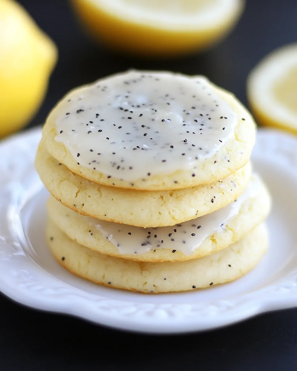 Lemon Poppy Seed Cookies