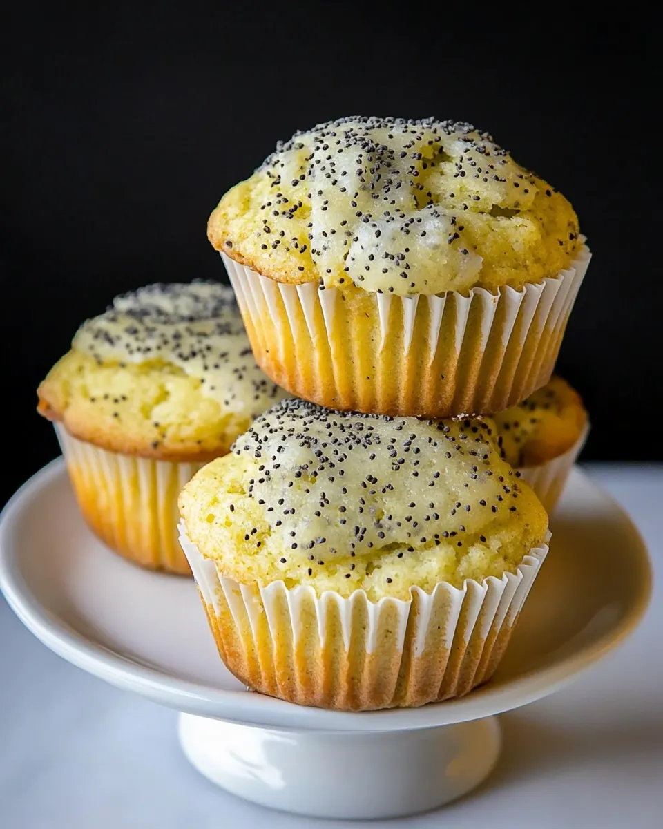 Lemon Poppy Seed Muffins