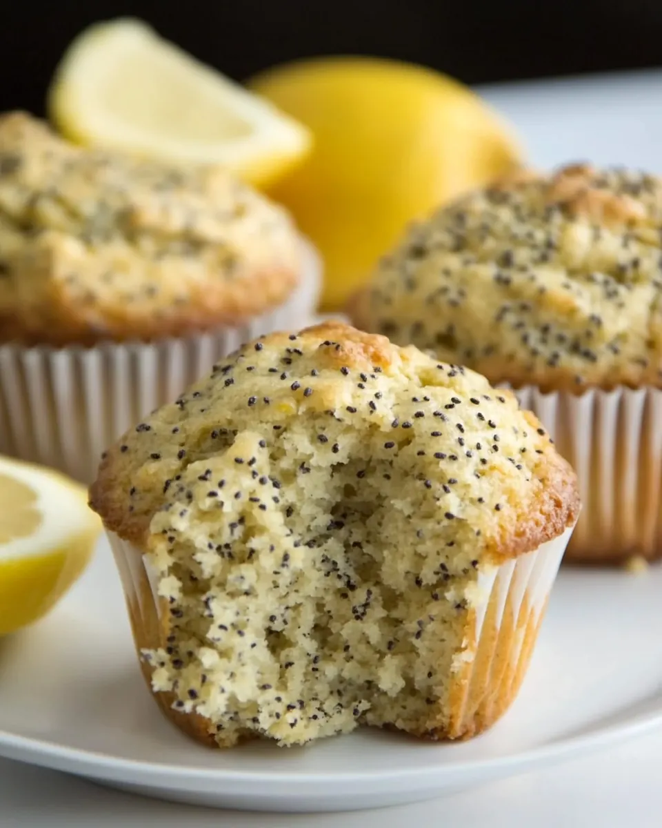 Lemon Poppy Seed Muffins