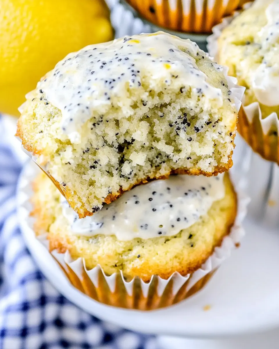 Lemon Poppy Seed Muffins