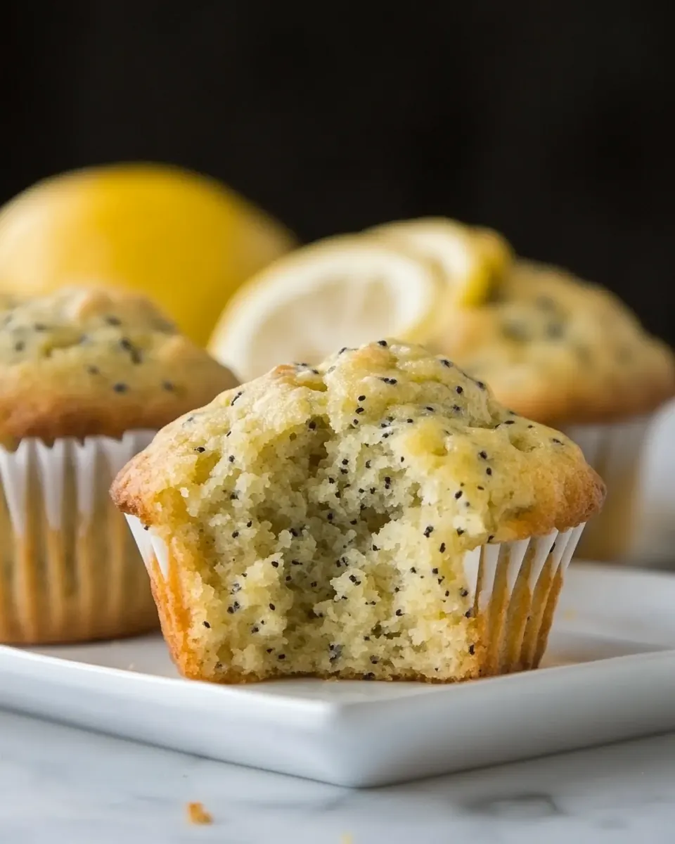 Lemon Poppy Seed Muffins