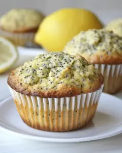 Lemon Poppy Seed Muffins