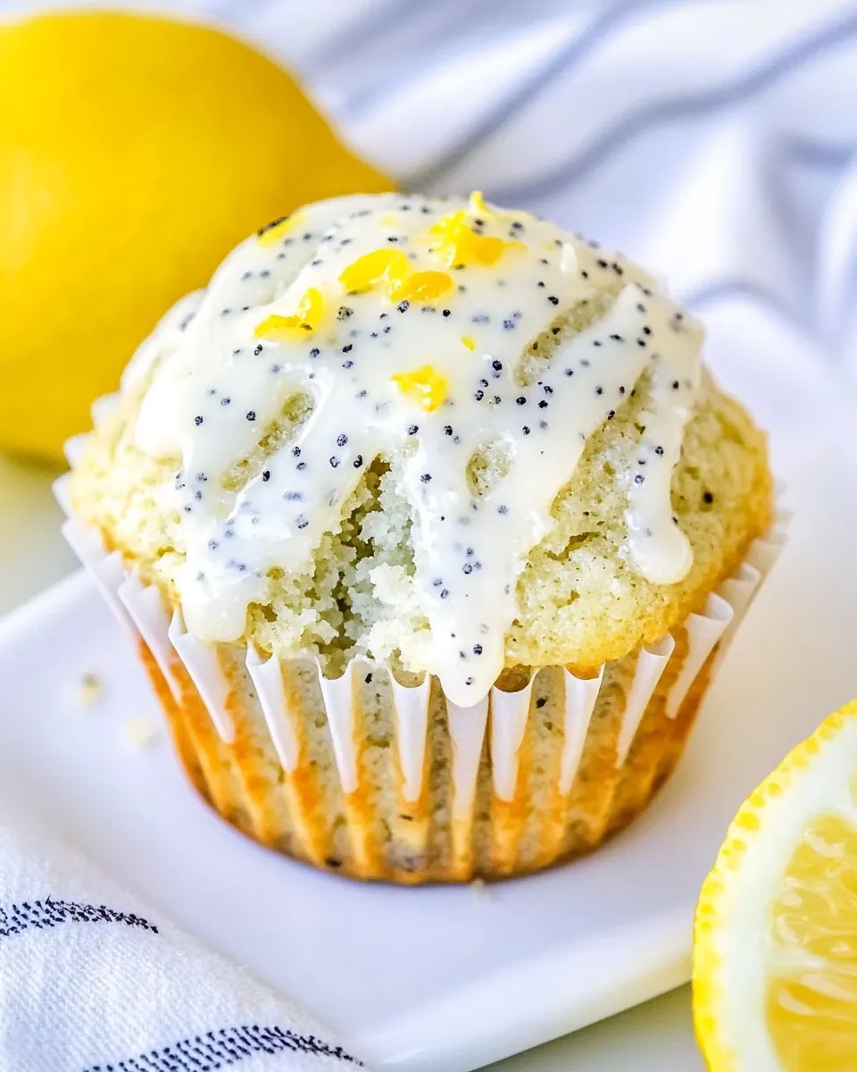 Lemon Poppy Seed Muffins