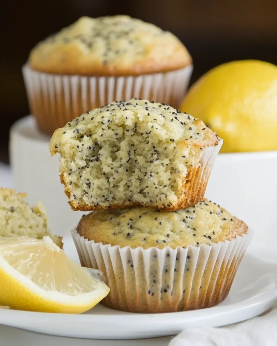Lemon Poppy Seed Muffins
