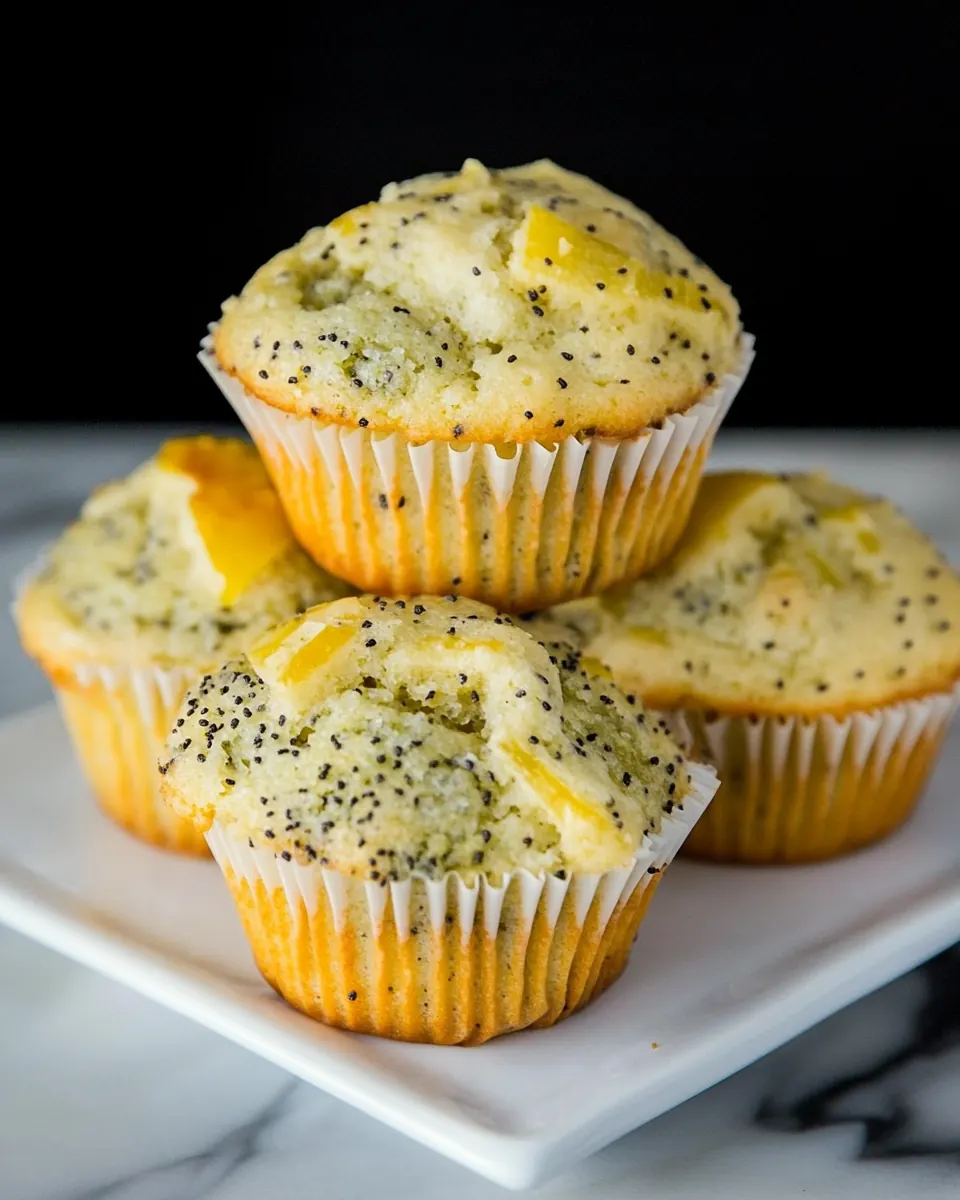 Lemon Poppy Seed Muffins