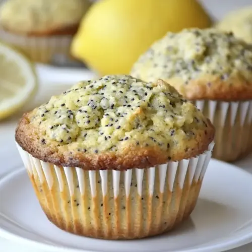 Lemon Poppy Seed Muffins