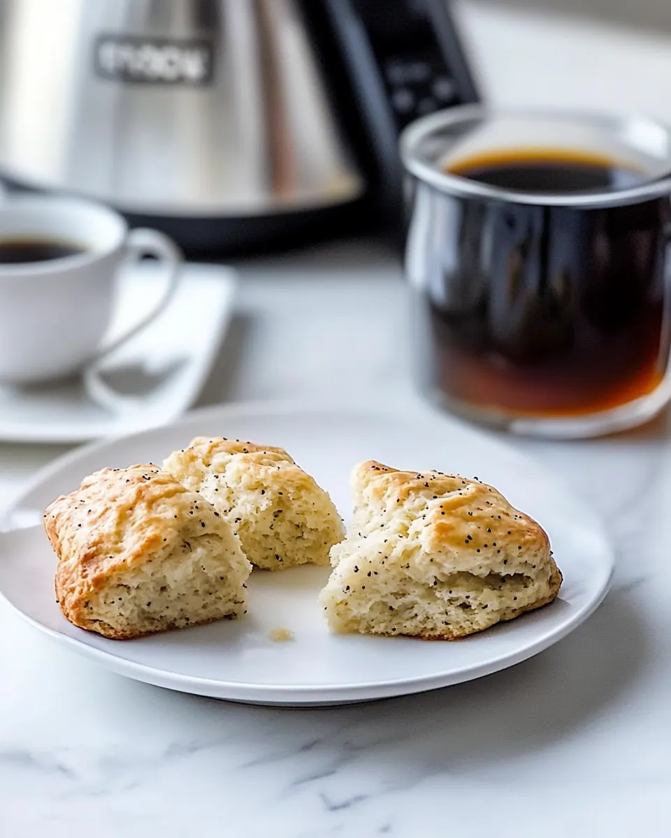 Lemon Poppy Seed Scones