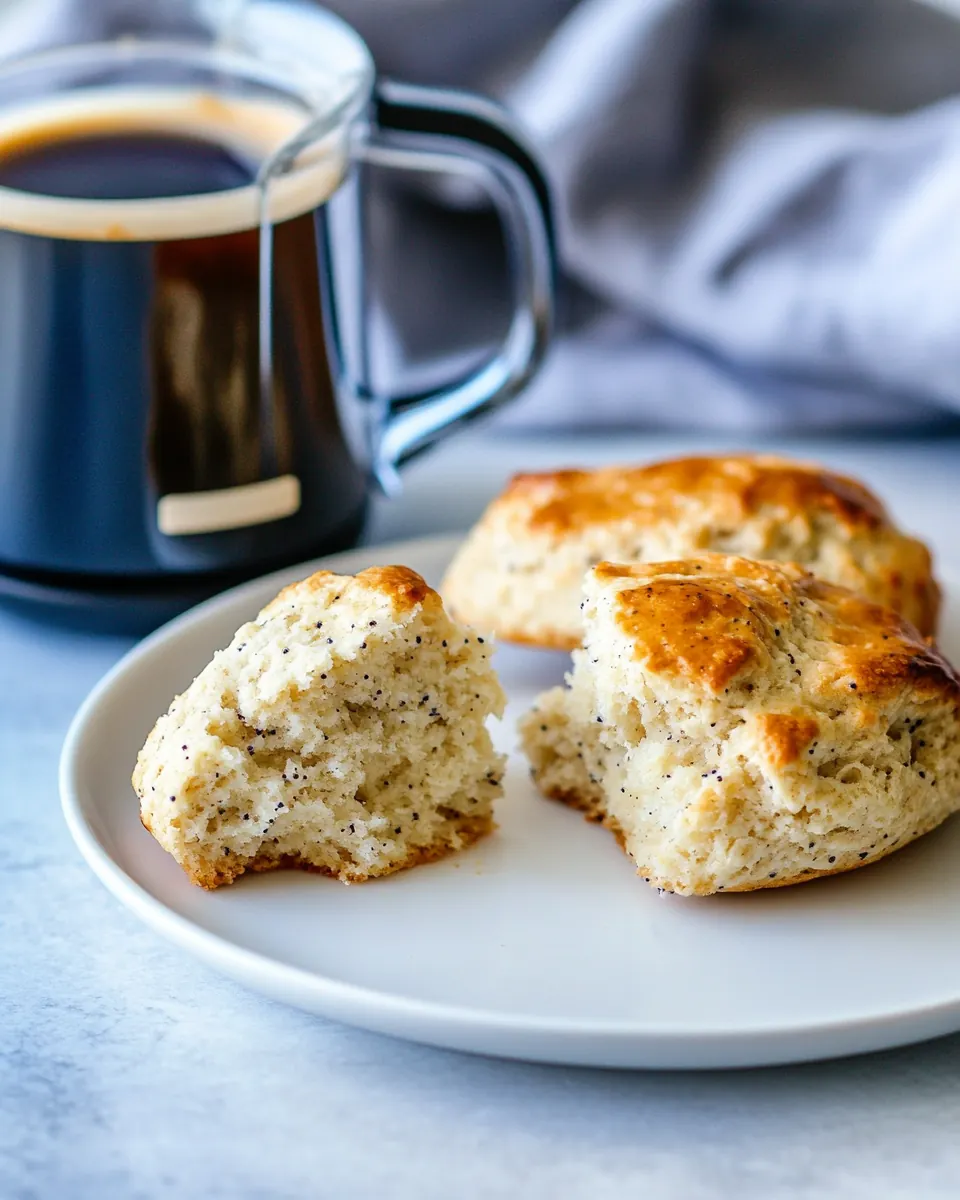 Lemon Poppy Seed Scones