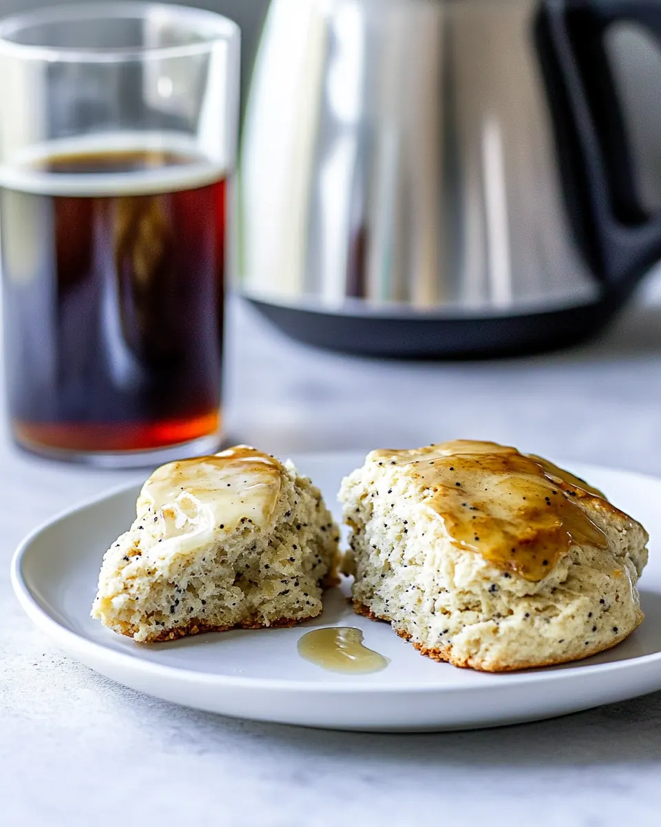 Lemon Poppy Seed Scones