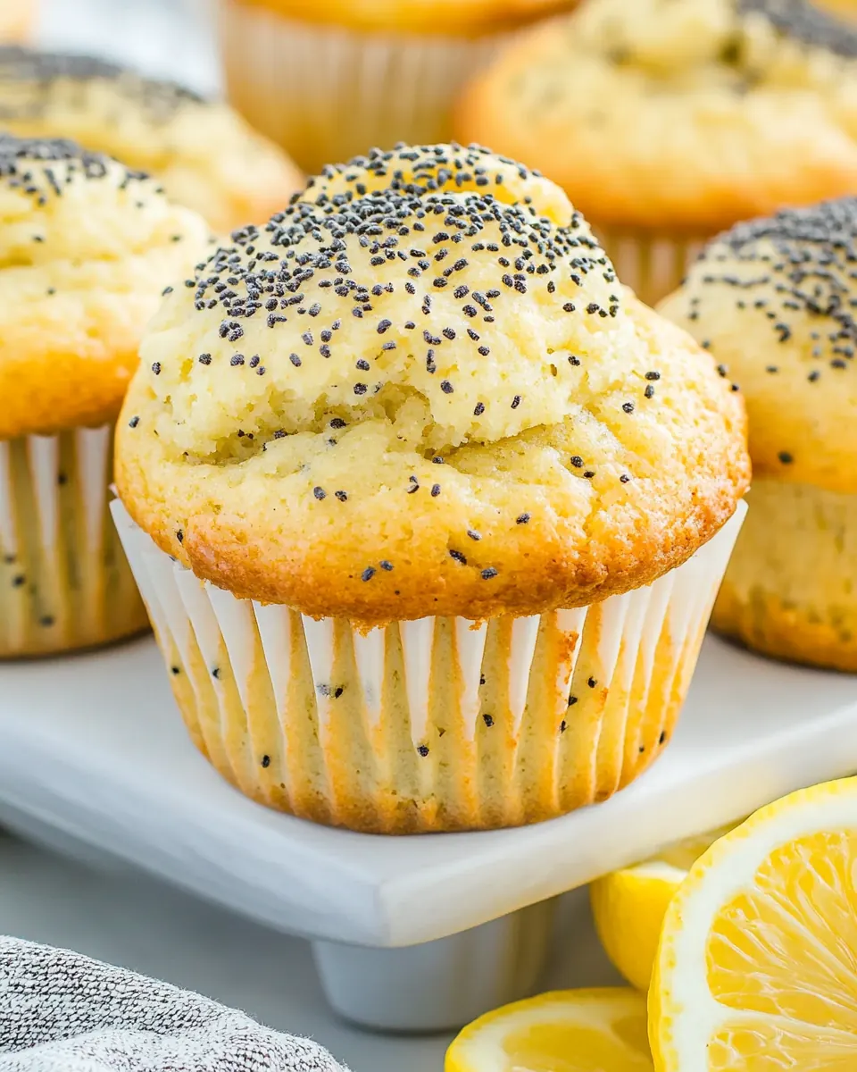 Lemon Poppyseed Muffins