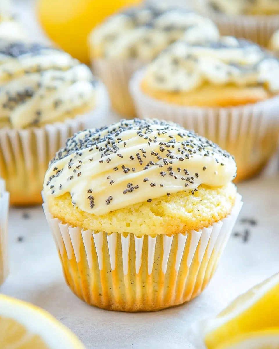 Lemon Poppyseed Muffins