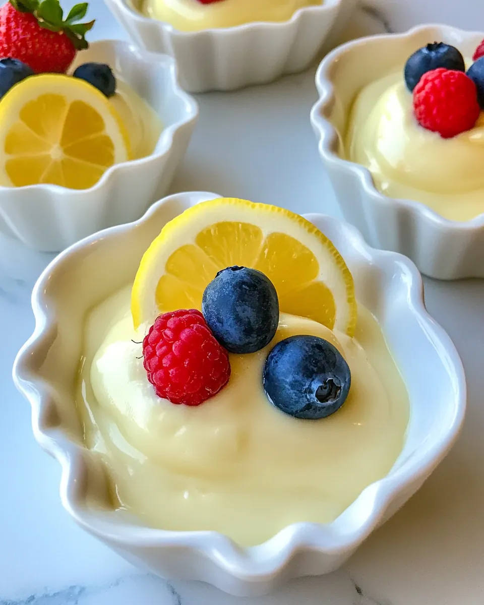 Lemon Posset