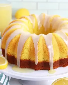Lemon Pound Cake with Lemon Glaze