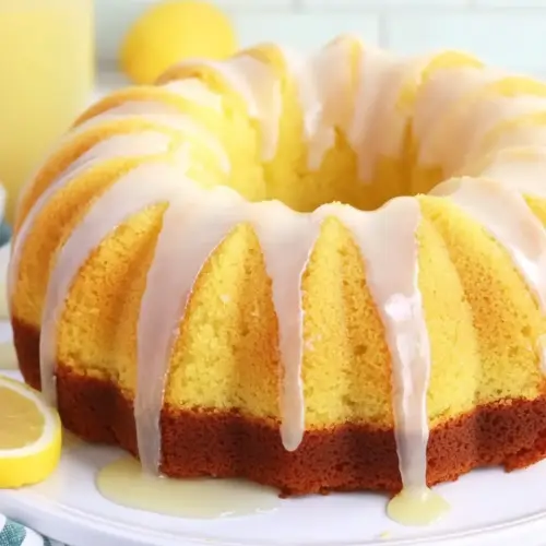 Lemon Pound Cake with Lemon Glaze